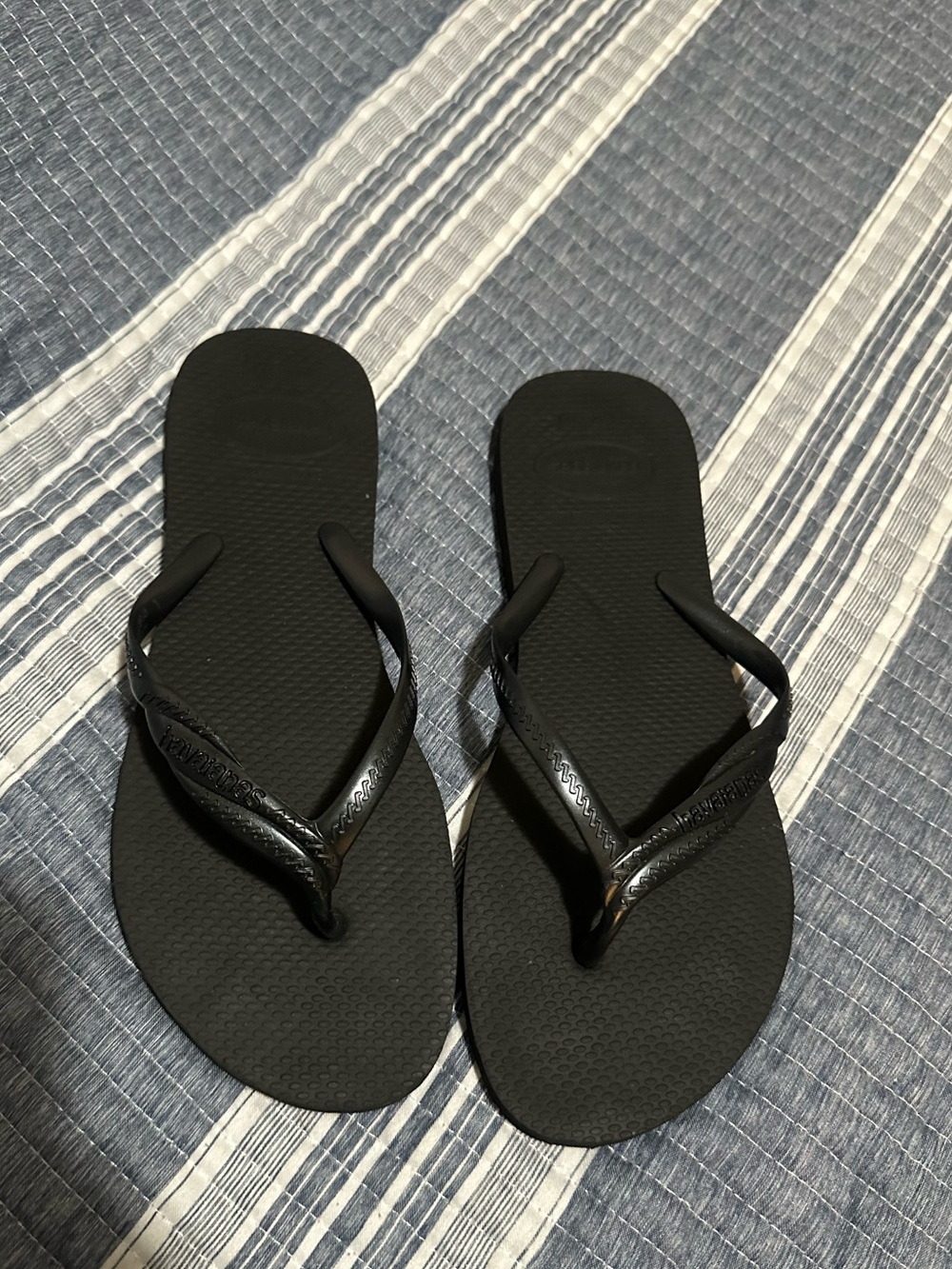 Havaianas Black Women's Flip Flop Sandals